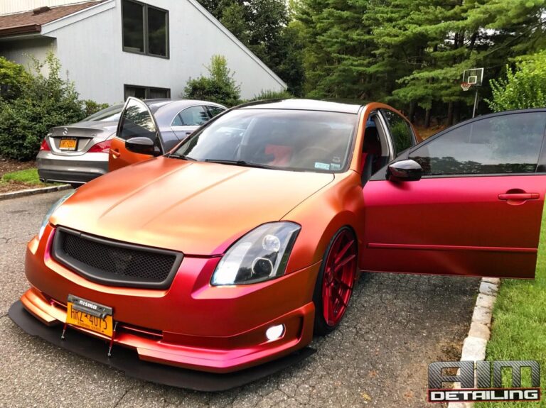 Artie Straus’s 2004 Custom Modded Bagged 6thgen Nissan Maxima Transformation