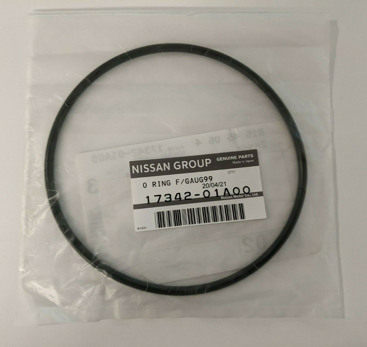 thumbnail image 2 of Genuine Nissan Fuel Tank Sending Unit O-Ring (17342-01A00) – OEM Replacement For 1984-2006 Models 2 of 4