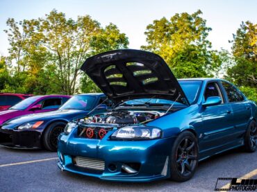 Stephen Fleming's Boosted 2003 QR25DET Nissan Sentra SE-R SpecV (470 WHP / 397 TQ)
