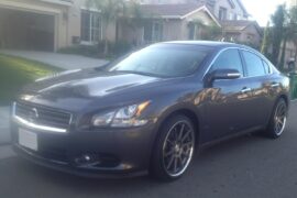 2009-2015 7thgen Nissan Maxima SV with Home Depot Lip Mod Installed