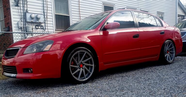 Jeremy’s 2006 Super Clean Code Red Nissan Altima SE-R