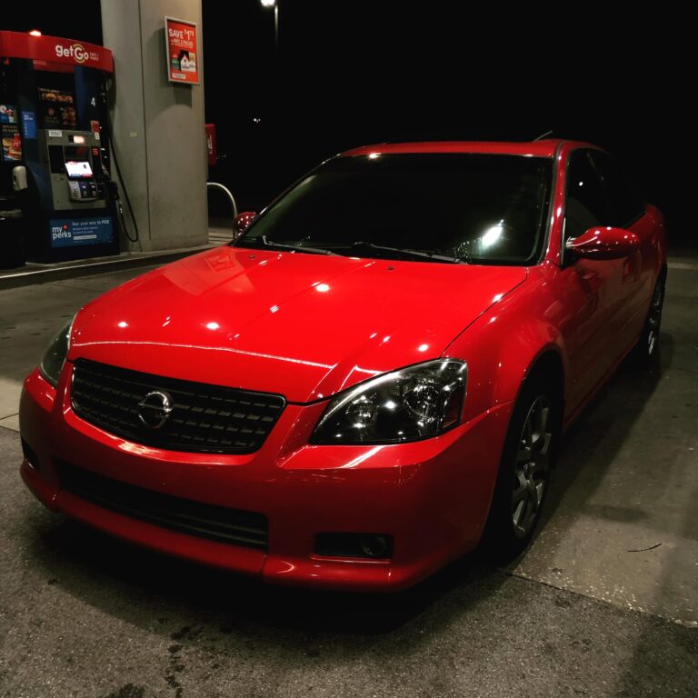 Michael’s 2006 Super Clean Code Red Nissan Altima SE-R