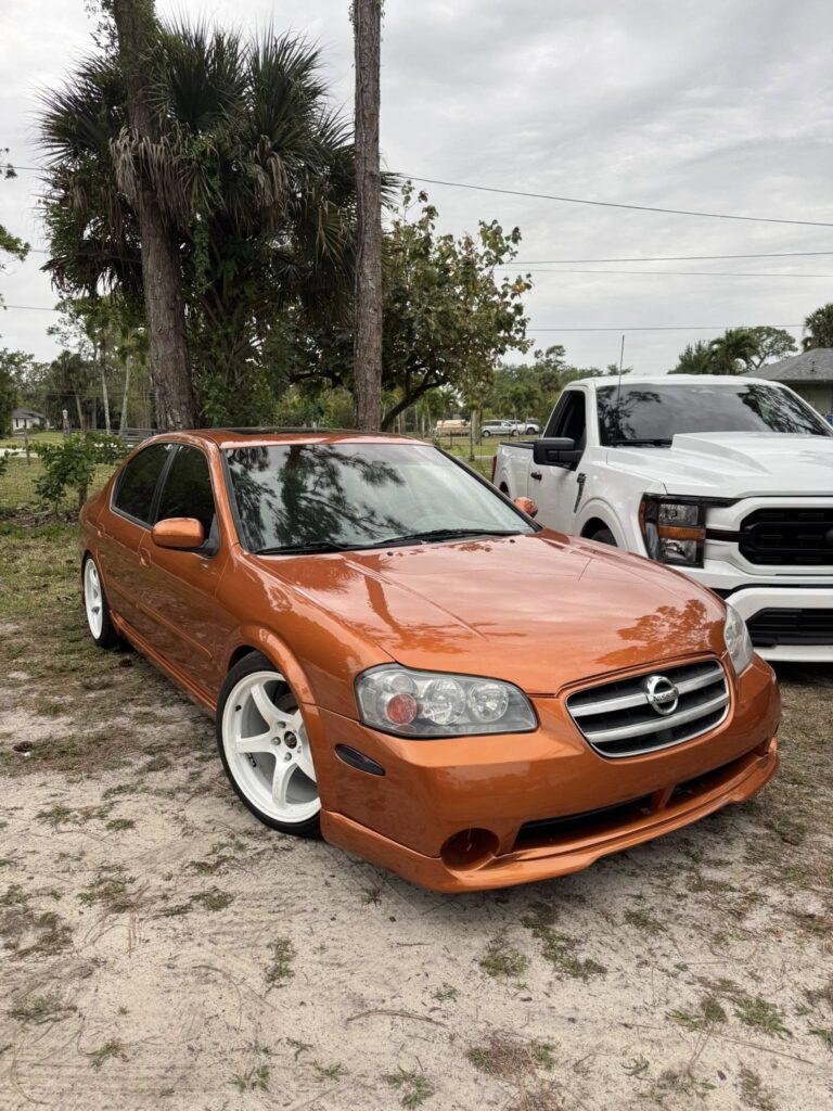 Jordan Pirrotta’s 2002 Gen3 VQ35DE 6-Speed 5thgen Nissan Maxima (Custom Painted)