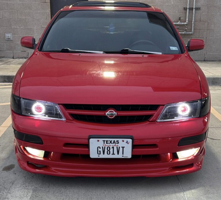 Noe Avila’s 1999 SE-L Crimson Red 4thgen Nissan Maxima (2025 Edition)