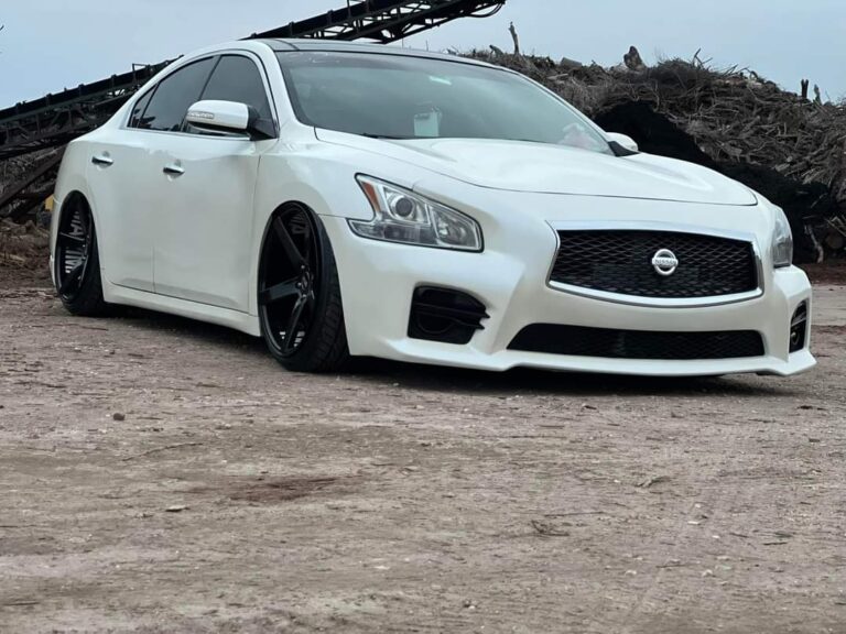 7thgen Nissan Maxima with Infiniti Q50 Mashup Bumper