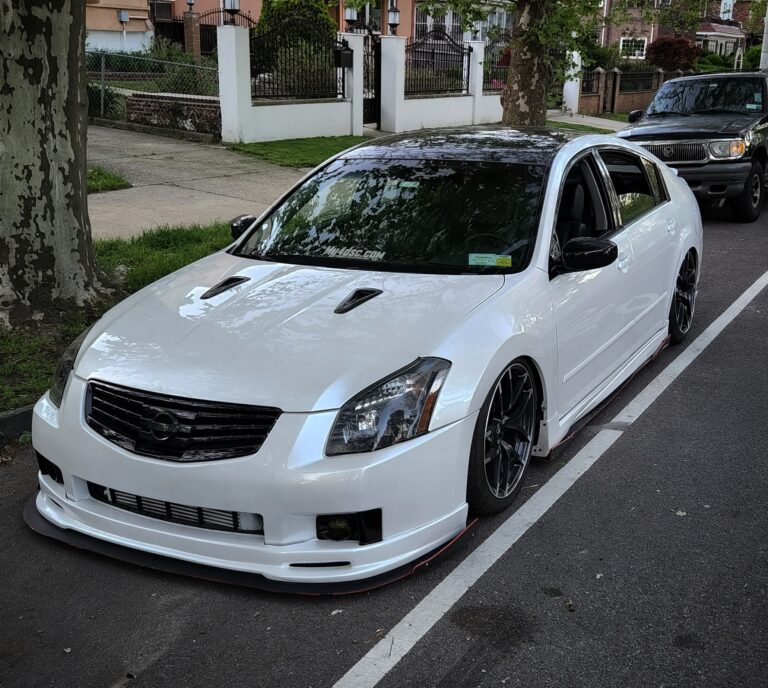 2004-2008 6thgen Nissan Maxima on 2015 Nismo V2 19″ 370z Wheels