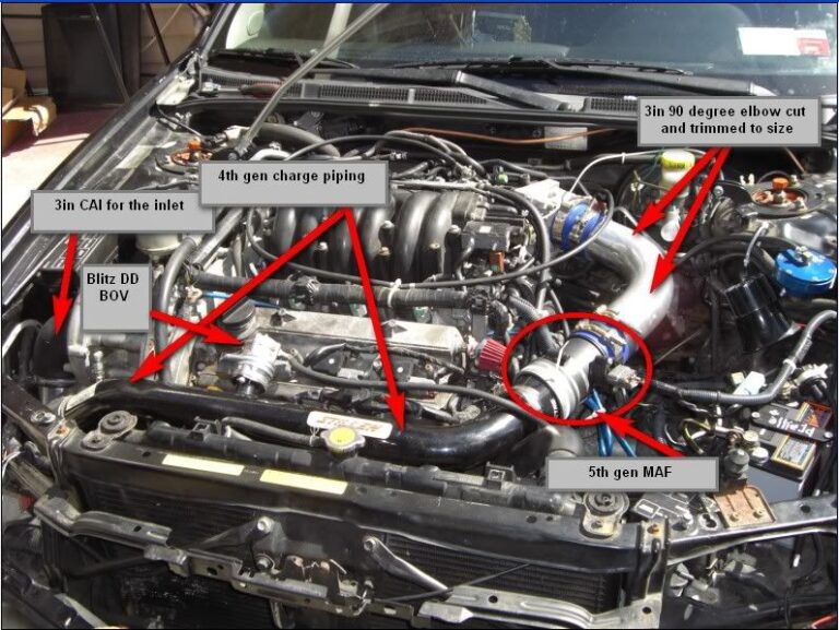 secondtonone317’s 2000 VQ30DE Vortech Supercharged Piping Setup