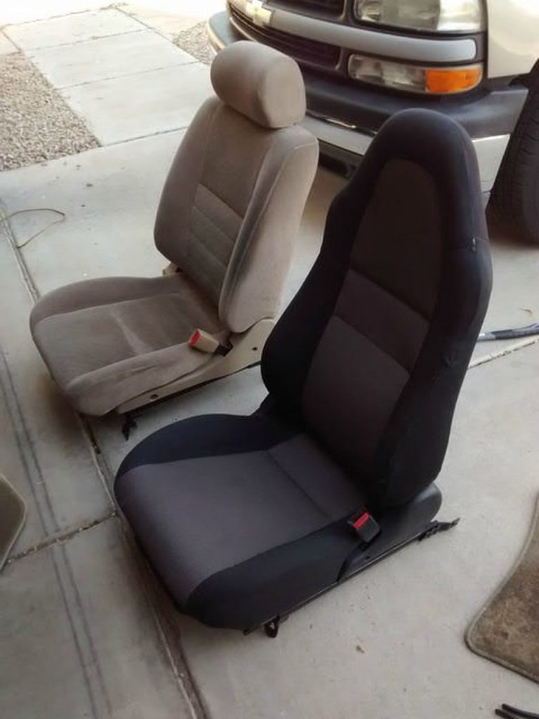 MKIII MR2 Seat Install on 4thgen Nissan Maxima